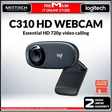 Logitech C Hd Webcam P Video With Noice Reducing Mic P