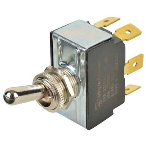 Carling Technologies Toggle Switch DPDT 6 Connections On Off On 3 4