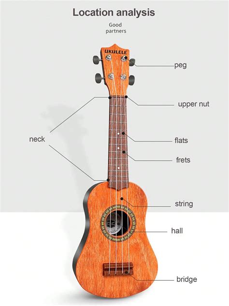 1pc 21 Inch Ukulele Euclidean Music Beginners Can Play Small Guitars
