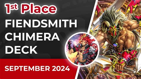 1st Place Chimera Fiendsmith Deck September 2024 Banlist Ready