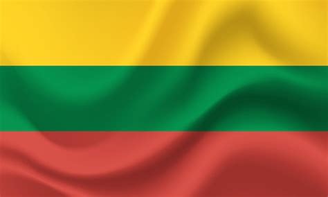 Premium Vector A Flag Of The Lithuania Flag