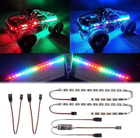 Amazon Rc Led Light Strips Kit For Rc Car Crawler Truck Airplane