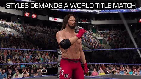 Wwe 2k17 Universe Mode Highlights Smackdown 5 Youtube