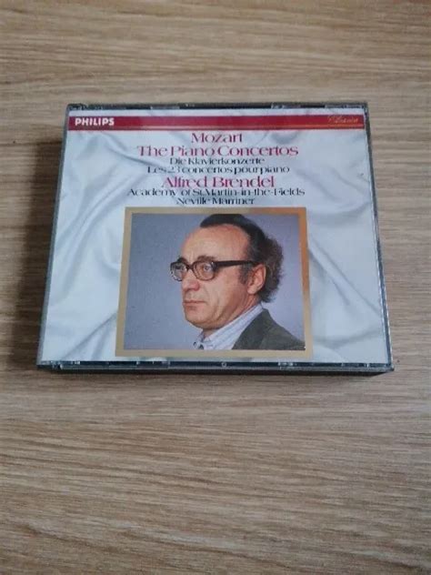 MOZART THE PIANO Concertos Alfred Brendel Doppel CD EUR 3 49