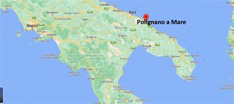 Dove Si Trova Polignano A Mare Italia Mappa Polignano A Mare Dove Si