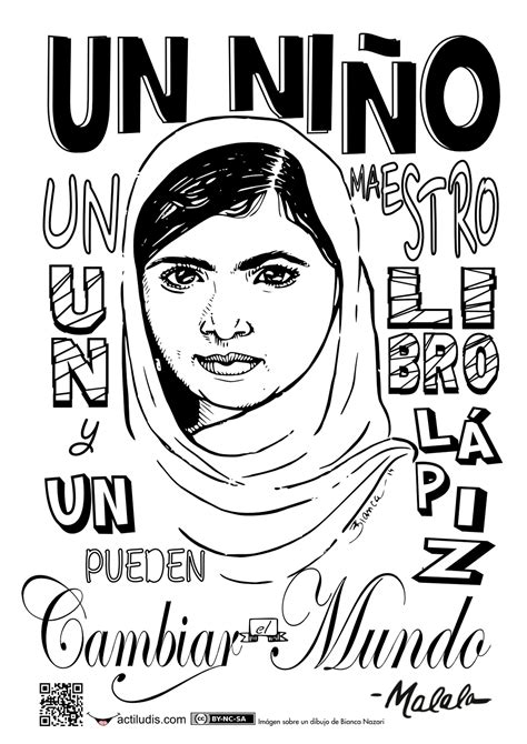 Mural Frase De Malala Yousafzai Actividades Lúdicas Educativas