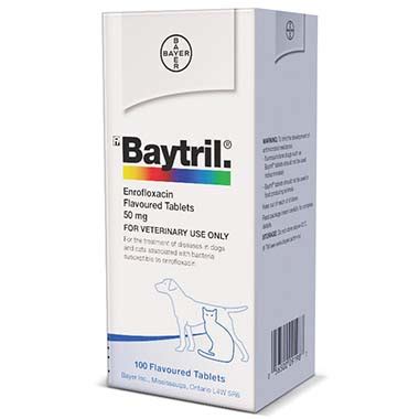 Buy Baytril Tablets | Pets Drug Mart Canada