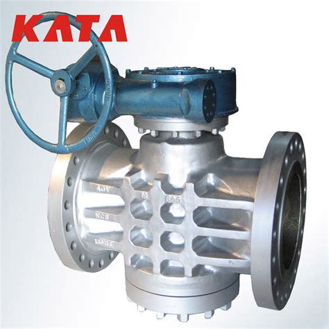 Kata Valve Cast Steel Rf Flanged Fep Ptfe Pfa Full Iined Plug Valve