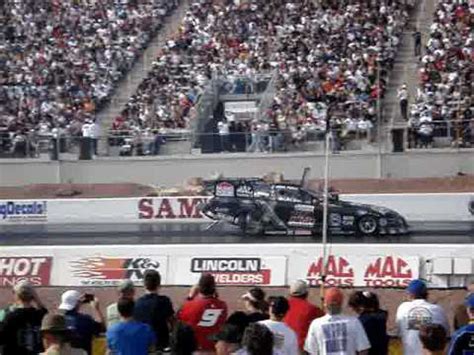 John Force Burnout Las Vegas Youtube