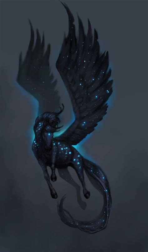 Origin Of The Fae Pegasus Mythical Creatures Art Mythical