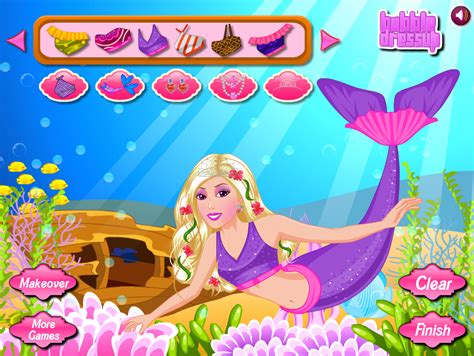 Barbie Mermaid Dressup : BubbleDressup : Free Download, Borrow, and ...