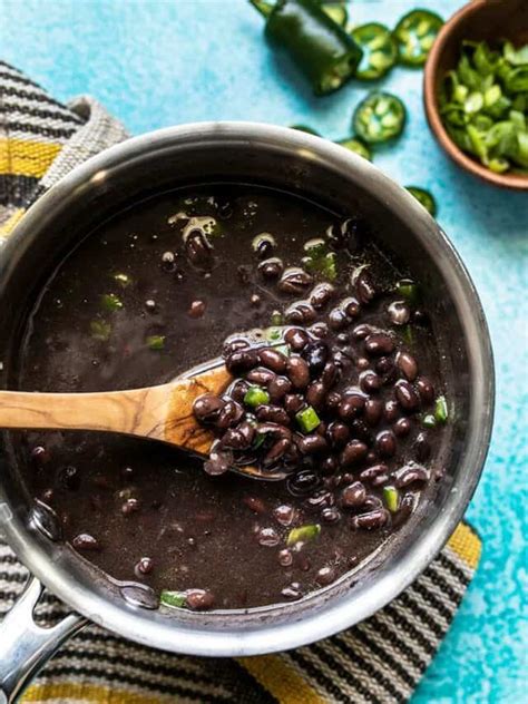 Quick Seasoned Black Beans Easy Side Dish Budget Bytes