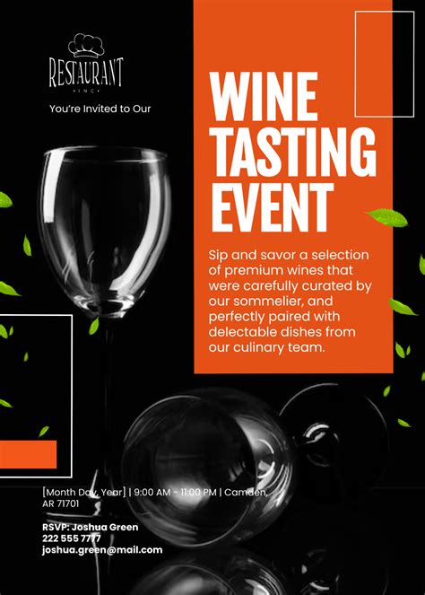 Free Printable Wine Tasting Invitation To Customize Online