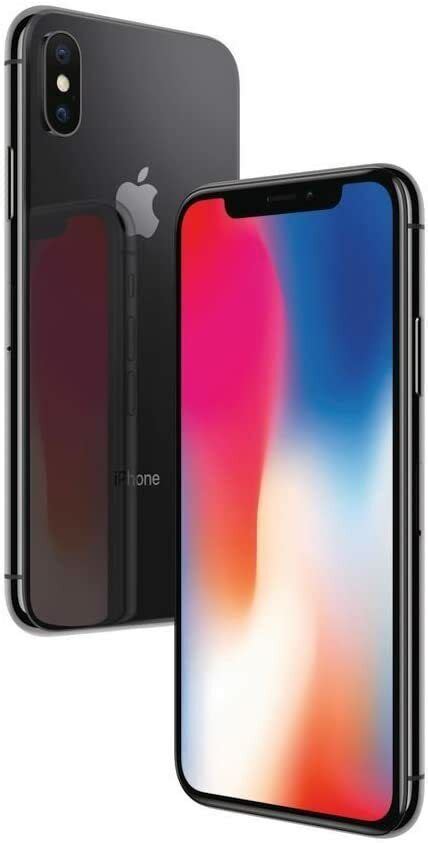 Apple Iphone X 64gb Fully Unlocked Space Gray A1865 Good Condition 190198459510 Ebay