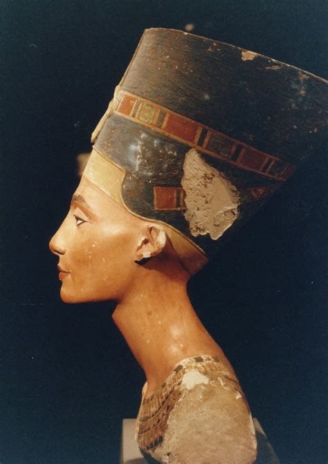 Historia Del Arte Busto De Nefertiti