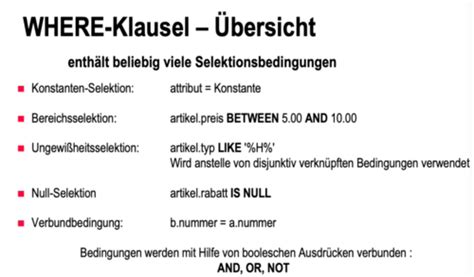 Datenbanken Zusammenfassung Karteikarten Quizlet