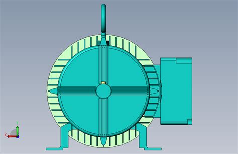 电机 Solidworks 2016 模型图纸下载 懒石网