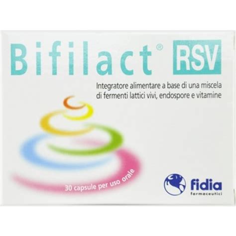 Bifilact Rsv Integratore Fermenti Lattici Vivi Capsule Farmasave It