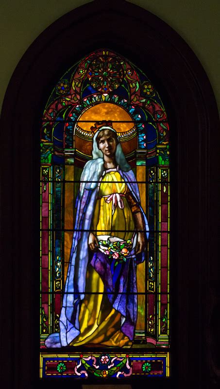 Our Lady Of Mercy Chapel · Descriptions · John La Farge Stained Glass