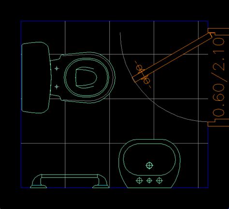 Accesorios Para Servicios Higienicos En AutoCAD Librería CAD