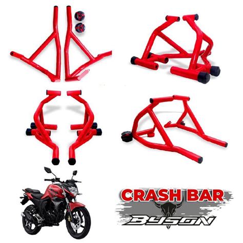 Jual TUBULLAR CRASHBAR PENGAMAN BODY SAMPING YAMAHA BYSON KARBU PLUS