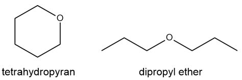 Tetrahydropyran Compared To Dipropyl Ether Is More Efficient In