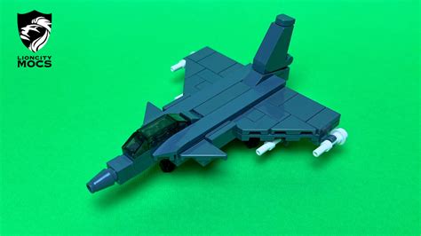 Lego Moc Dassault Rafale Lego Tutorial By Lioncity Mocs