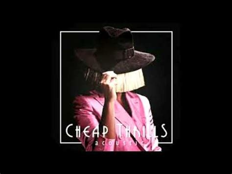 Sia Cheap Thrills Acoustic Cover Youtube