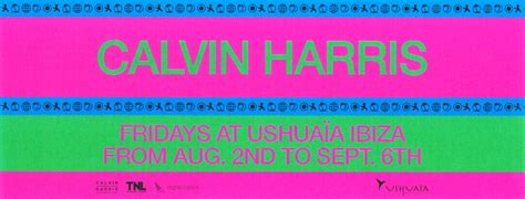 Calvin Harris Tendrá Una Residencia De Seis Fechas En Ushuaïa Ibiza En
