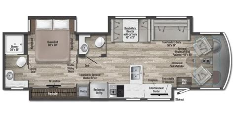 Adventurer Floorplans Winnebago Rvs Rv Floor Plans Floor Plans | Sexiz Pix