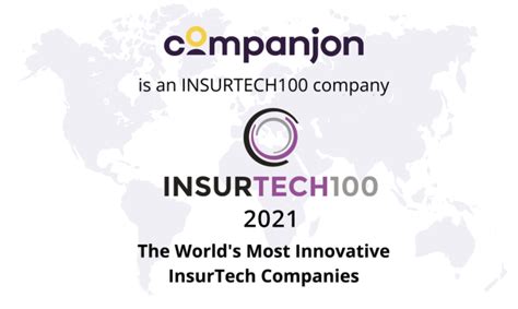 Companjon Named An Insurtech Company Of Companjon