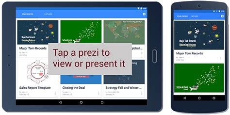 Get Started With Prezi Viewer For Android Prezi Classic Support