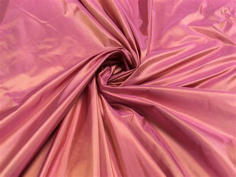 Rose Taffeta Fabric Taffeta Fabric Silk Taffeta Fabric Wedding Etsy