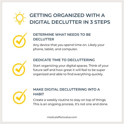 Get Organized With A Digital Declutter