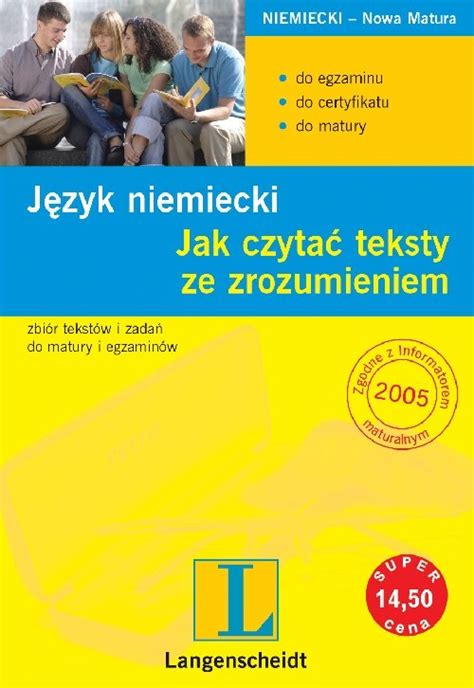 J Zyk Niemiecki Jak Czyta Teksty Ze Zrozumieniem Opracowanie