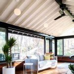 16 Breathtaking Mid Century Fashionable Sunroom Designs For On A