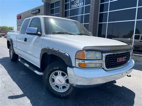 Used 2000 Gmc Sierra 1500 Sle Ext Cab 4 Door Long Bed 4wd For Sale In