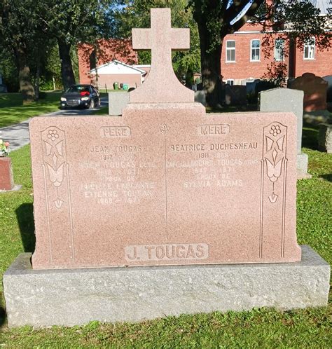 Béatrice Duchesne Tougas 1911 1989 Mémorial Find a Grave