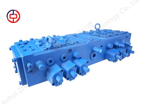 Integral Type Setional Hydraulic Valve Hydraulic Remote Control