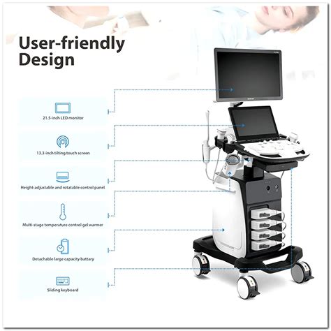 Sonoscape P11 Elite OB Trolley 4D Color Doppler Ultrasound Machine