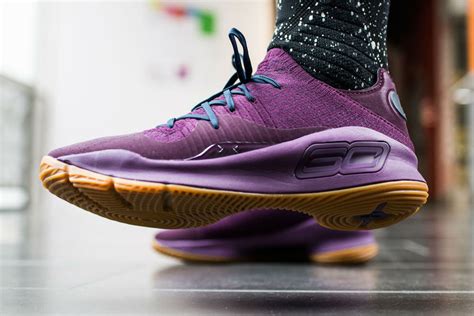 Under Armour Curry 4 Low Merlot Grove Green - Sneaker Bar Detroit