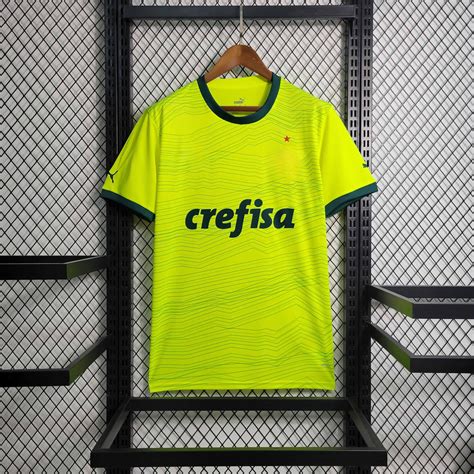 Camisa Palmeiras Third Torcedor Masculina Neon