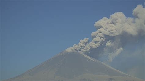 ¿dónde Caerá Ceniza Del Volcán Popocatépetl Hoy 12 De Marzo De 2024