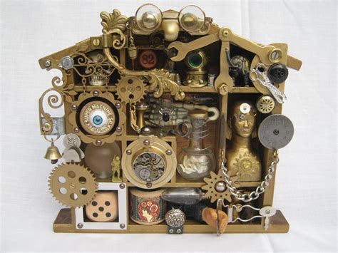 Шкаф в стиле стимпанк 82 фото