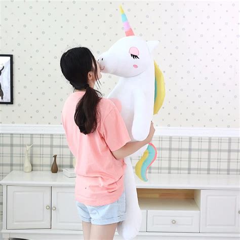 Peluche Licorne 110 CM Grande Taille XXL Plush Boutiques