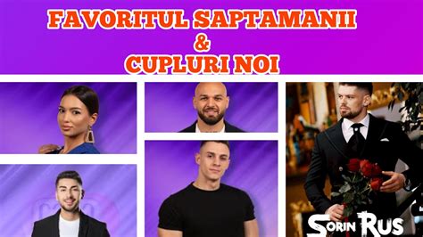 Favoritul Saptamanii Informatii Despre Cupluri Actuale