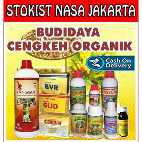 Jual PAKET BUDIDAYA CENGKEH ORGANIK NASA POWER NUTRITION SUPERNASA POC