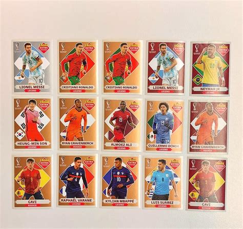 Panini WC Qatar 2022 15 Extra Stickers Catawiki