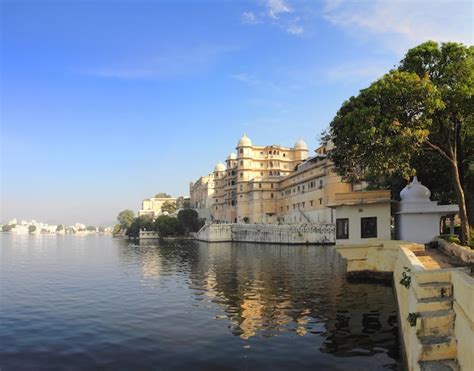 Premium Photo | Palace and lake in udaipur india