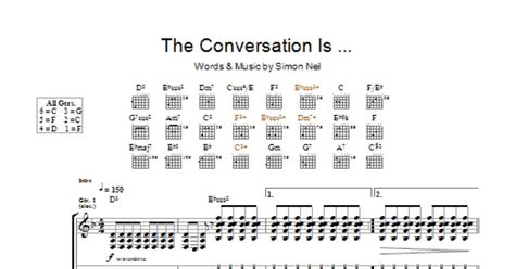 The Conversation Is Guitar Tab Print Sheet Music Now
